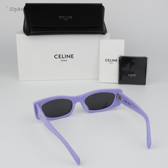 BRAND NEW Celine CL40245U 78A Lilac Smoke Geometric Women Sunglasses main image 4
